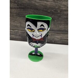 General Mills Count Chocula Plastic Goblet Vampire Cereal Mascot Halloween Cup